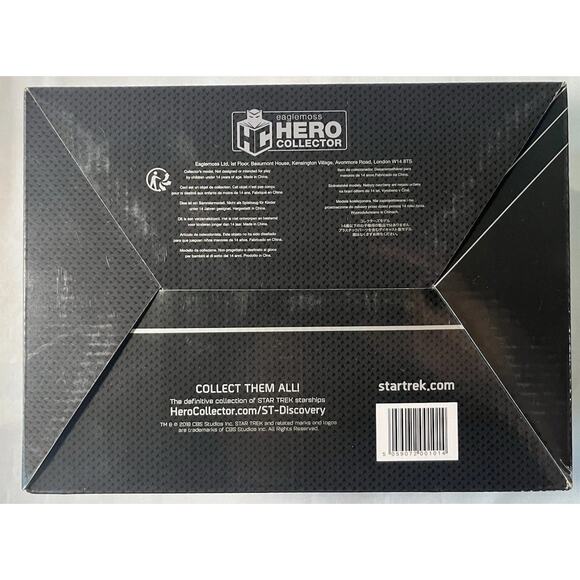 Eaglemoss Star Trek Discovery USS Edison NCC-1683 Ship Replica UFP Starship New - Picture 3 of 8